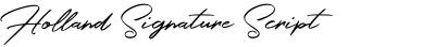 Holland Signature Script